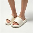 thumbnail image 4 of Willtoo Women's Soft Cushioned Footbed Soft Thick Sole Lightweight Slippers Non-Slip Bathroom Shoes Open Toe Comfortable Indoor Outdoor Sandals, 4 of 4