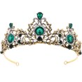 thumbnail image 1 of Bride Rhinestone Crown Wedding Crown Bridal Crown Headband Birthday Crown Prom Headband, 1 of 9