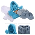 thumbnail image 3 of 4 piezas de ropa de oso: ropa de peluche, sudadera con capucha y pantalones de oso, ropa de peluche para muñecas de 20 cm, accesorios de vestir para pequeños conjuntos., 3 of 5
