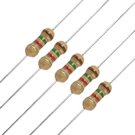 Unique Bargains 100 x Resistors 1 5K ohm OHMS 1 4W 250V 5 Unique Bargains 100 x Resistors 1 5K ohm OHMS 1 4W 250V 5