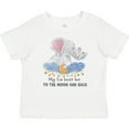 thumbnail image 3 of Inktastic My Tia Loves Me to the Moon and Back Elephant Family Boys or Girls Baby T-Shirt, 3 of 5