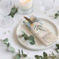 thumbnail image 3 of Cloth Napkins Set of 6 - 20x20 Inches, Floral Eucalyptus Leaves Washable Reusable Table Napkins, Daisy Summer Botanical Vintage Soft & Absortbent Dining Napkin for Party Wedding Hotel Restaurant, 3 of 8