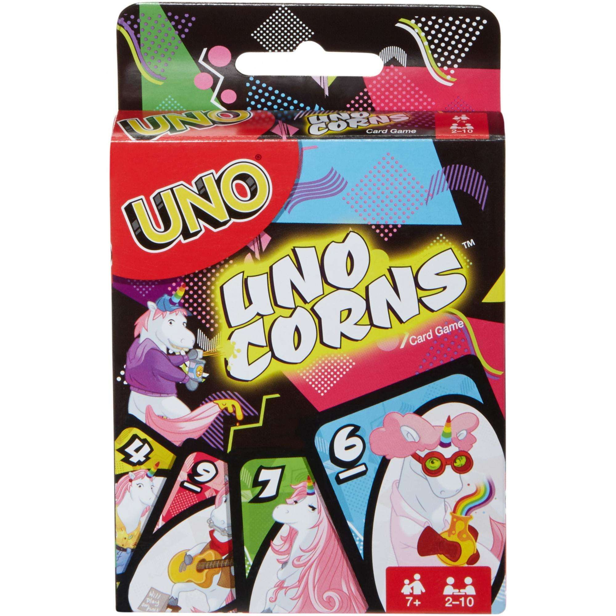 UNO UNOcorns Matching Card Game for 2-10 Players Ages 7Y+