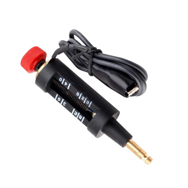 sweethay Detector ajustable de enchufe de encendido de 0-40K, probador de bujía, herramienta de diagnóstico de enchufe de encendido, probador Herramientas de reparación de automóviles