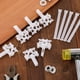 thumbnail image 4 of 20 piezas soporte de reparación de persianas verticales con varilla Kit de reparación de persianas verticales piezas de repuesto para persianas blancas brillar Electrónica, 4 of 4