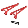 thumbnail image 1 of Piezas de repuesto para brazo superior trasero de coche RC, fácil de instalar, actualización, piezas de repuesto resistentes Rojo, 1 of 9