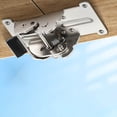 thumbnail image 3 of JZCHUNTOY 4 Pieces Folding Positioning Hinges, 90 Degree Self Locking Extending Table Hinge, 180 Degree Invisible Hidden Table Leaf Support, Heavy Duty Hardware for Coffee Table Desks, 3 of 7