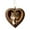 J, variant on 🎄【1PC Heart Shaped Animal Ornament – Acrylic Christmas Pendant | Woodland Animal Christmas Decoration for Tree & Gifts | Clearance Holiday Decor】