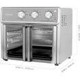thumbnail image 5 of (Open Box) Kalorik MAXX® 26-Quart Stainless Steel Air Fryer Toaster Oven AFO50939SS, 5 of 5