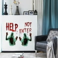 thumbnail image 2 of 2 PCS Vampire Horror Zombie Sticker Poster Decoration for Haunted House Halloween Party Wall Sticker Giant Bloody Window, 2 of 9