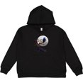 thumbnail image 2 of Inktastic Spooky Owl Youth Hoodie Sweatshirt, 2 of 4