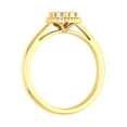 thumbnail image 2 of 1/4 Carat Cushion Cut Diamond Ring in 14K Yellow Gold (Ring Size 5.5) (I1-I2 Clarity), 2 of 4