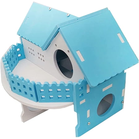 Hamster House, Hamster Toys, Eco-Friendly Double Layer for Hamsters ... - Hamster Friendly Toys