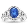 thumbnail image 1 of 2.50 CTW Diamond & Sapphire Ring, 14K Gold - Size 5, 1 of 1
