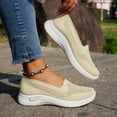 thumbnail image 4 of Willtoo Orthopedic Casual Shoes for Women Golf Shoes Lightweight Non Slip Slip on Volleyball Shoes Knitted Mesh Stretch Comfortable 2026 New Foam Shoes, 4 of 7