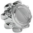 thumbnail image 3 of Krator 4x Chrome Center Caps Wheel Lug Nut Hub Cap Covers Compatible with 1999-2005 Ford F250 SuperDuty / 1999-2005 Ford F350 SuperDuty SRW / 2000-2005 Ford Excursion, 3 of 8