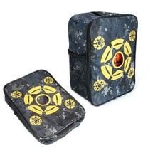 BESTOYARD Yellow Oxford Cloth Target Pouch Storage Bag 1Pcs 8.7 x 5.9 x 12.6 In