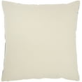 thumbnail image 2 of Mina Victory Life Styles Cotton Diamond Embroidered Dots Throw Pillow in Navy, 2 of 5