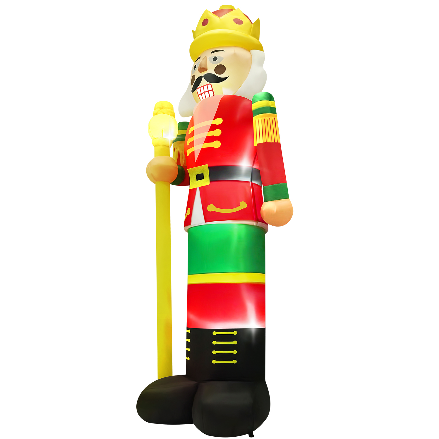 Yexmas 12 Ft. Inflatable Nutcracker Soldier With LED Lights photo 6