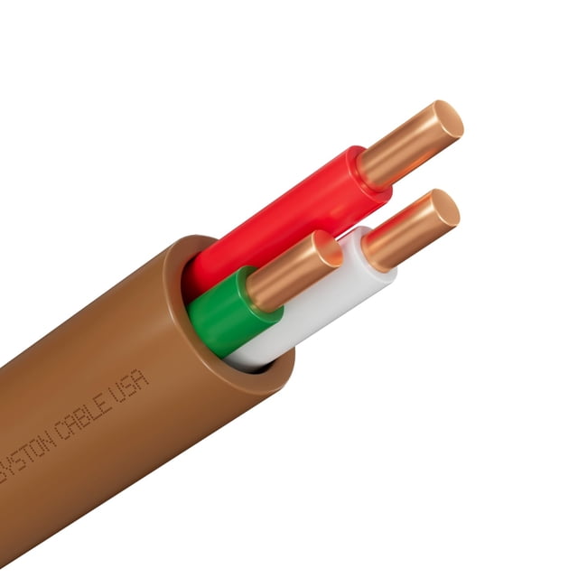 Cable de termostato Syston 18 AWG de cobre macizo resistente a los rayos UV