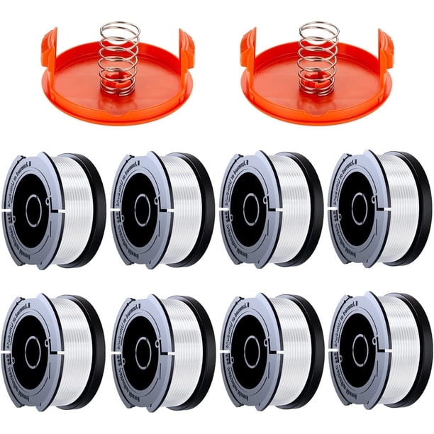Carrete para Cortacésped WDOplteas 6/8 Piezas 9 14 M Black/Decker