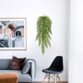 thumbnail image 5 of 33.8 inch Artificial Fern Hanging Plants Potted Fake Boston Ferns Realistic Hanging Wall Plants Decor Faux Ferns Greenery Plants Outdoors Indoors Home Decorations, 5 of 5