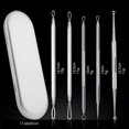 thumbnail image 2 of Blackhead Remover Tool, Pimple Popper Tool Kit, Blackhead Extractor tool for Face, Extractor Tool for Comedone Zit Acne Whitehead Blemish, Stainless S, 2 of 5