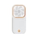 thumbnail image 5 of Moyic Ventilador de refrigeración plegable ligero, 3 velocidades de viento, ventiladores colgantes para el cuello con correa, ventilador de aire Blanco 2piezas Moyic CBP065433, 5 of 6