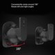 thumbnail image 4 of Adjustable Ceiling Mount Clamp Universal Satellite Speaker Wall Mount Bracket, 4 of 4