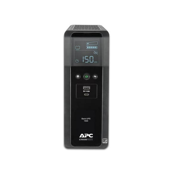 Batería de respaldo APC BR1500M2LM de 1,500VA/900W con 10 contactos APC BR1500M2-LM