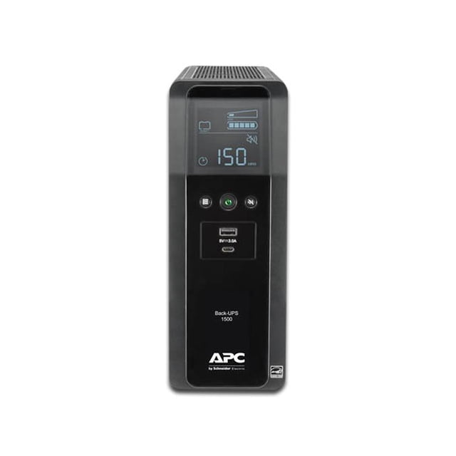 Batería de respaldo APC BR1500M2LM de 1,500VA/900W con 10 contactos APC BR1500M2-LM