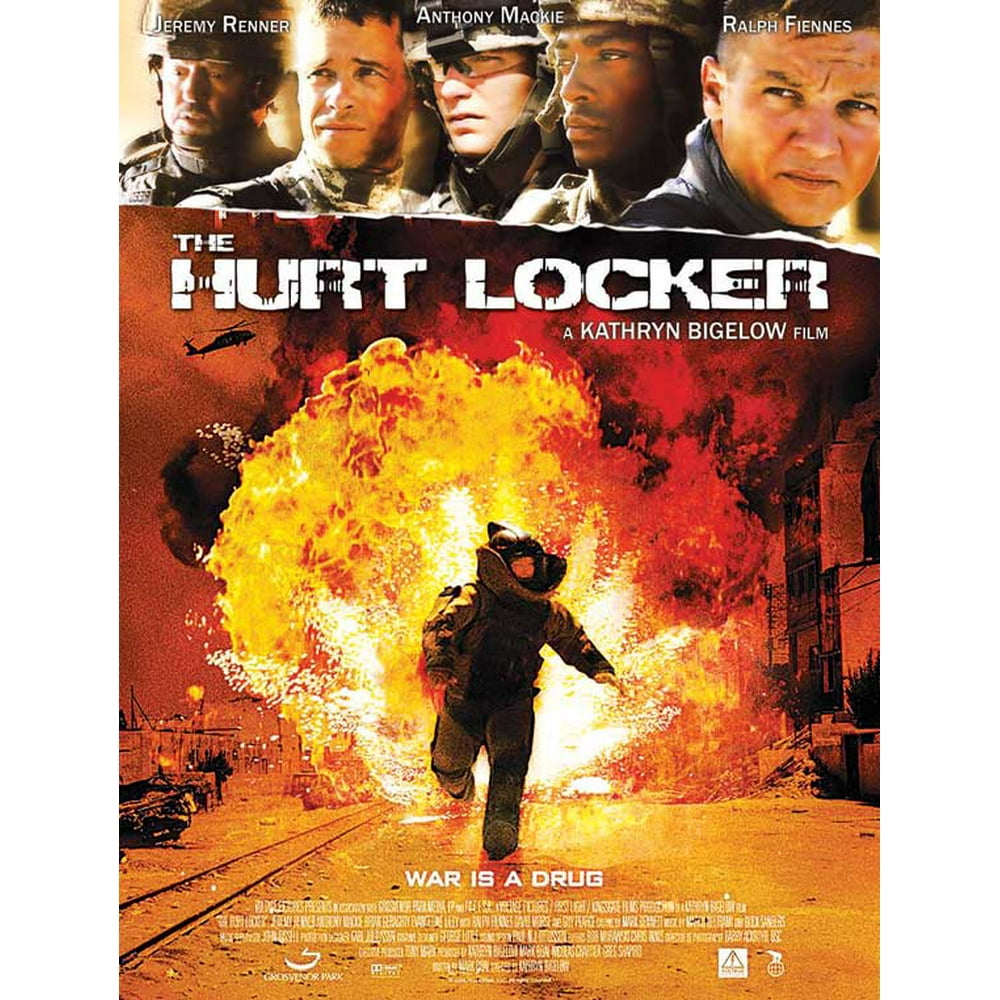 The hurt locker movie poster style h 11 x 17 2008 walmart