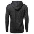 thumbnail image 2 of FashionOutfit Men's Basic Solid Light Weight Hoodie Jackets, 2 of 3