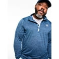 thumbnail image 3 of Reebok Men's and Big Men's Trail Quarter-Zip Active Pullover Shirt, Sizes XS-5XL, 3 of 10