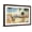 Brown Frame, variant on Art.com Beach, Pier, St. Petersburg, Florida Stretched Canvas Print Wall Art, 18" x 12"
