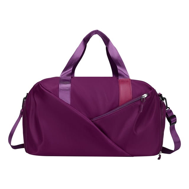 Xihbxyly Bolsa de Viaje Ligera y Espaciosa, Bolsa Deportiva Multibolsillos, Versátil para El Fin de Semana, Ideal para Viajes de Yoga, Ideal para Viajes Cortos, con Separación de Humedad y Humedad.