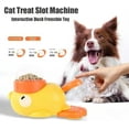 thumbnail image 2 of Cat Treat Slot Machine, Nonslip Cat Slot Machine Treat Dispenser, Interactive Duck Frenchie Toy, Cats Treat Dispenser for Small & Medium Dogs/Cats/Pets (Mixed Pack), 2 of 8