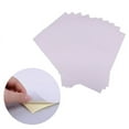 thumbnail image 2 of 10sheets A4 matt printable white self adhesive sticker paper Iink for office, 2 of 10