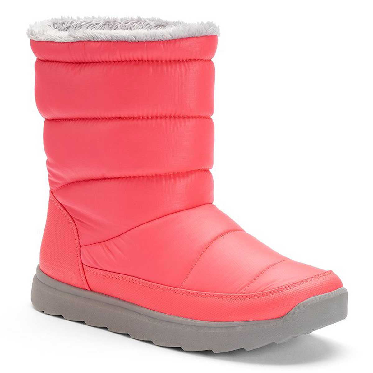 Tek Gear Women’s Tall Puff Winter Boots - Walmart.com