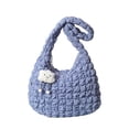 thumbnail image 1 of Bolso Bandolera Acolchado Mano para Mujer Citas Niñas Gran Capacidad, 1 of 9