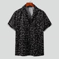 thumbnail image 3 of INCERUN Men's Short Sleeve Printed Summer Sets Hawaiian Holiday Beach Suits, 3 of 11