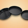 thumbnail image 4 of 5PCS Steel Pizza Pan For Baking Cookie Pizza Cake,Oven Tray,8 Inch, 4 of 9