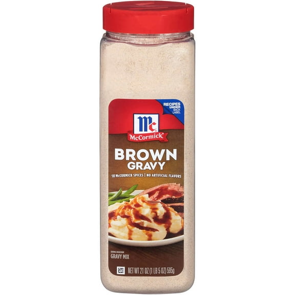 2 PACK | Product of McCormick Brown Gravy Mix (21 oz.)- Pack of 2 - Sauces