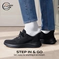 thumbnail image 2 of Bruno Marc Men's Hands Free Slip on Rommy Toe Walking Shoes Lightweight Breathable Comfortable Casual Sneakers, 2 of 6