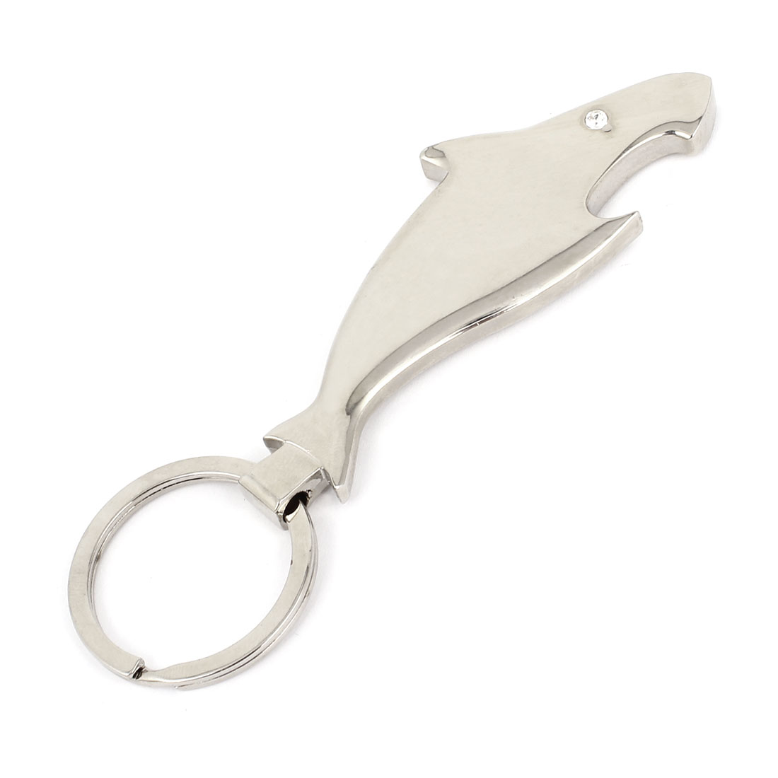 11cm Long Silver Tone Stainless Steel Fish Shaped Bottle Opener