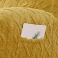 thumbnail image 2 of NAMZI 6 Pieces Geometric Jacquard Plush Recliner Loveseat Slipcovers Soft Fuzzy Fluffy Sofa Couch Cover Anti-Slip Furniture Protector with Elastic Bottom for Kids Cats Dogs(Yellow,2 Seat), 2 of 5