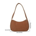 thumbnail image 3 of Women Underarm Bag Casual Corduroy Dumpling Bag Portable Solid Color Hobo Purses, 3 of 9