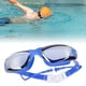 thumbnail image 3 of gafas de natación,gafas de natación para adultos gafas antivaho gafas,gafas de natación anti rana mujer Clear Vision,estanco impermeable con tapones para los oídos buceo,Adolescentes de Azul, 3 of 9