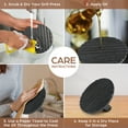 thumbnail image 7 of LotFancy Burger Press, 2 Pack Heavy-Duty Cast Iron Smash Bacon Press Meat Steak, 7 in & 8 x 4.2 in, 7 of 7