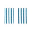thumbnail image 1 of Sani-Clean Batonnets palos de limpieza de drenaje palos de limpieza de drenaje Sink Tub Shower Drains Clear As Seen On Tv – Azul - 12 ud Hampton Direct 4014-1, 1 of 4
